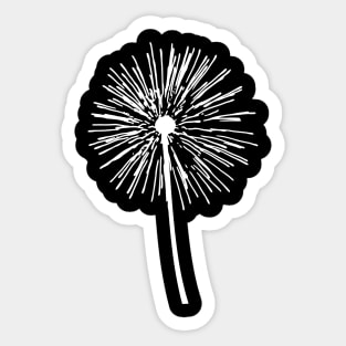 Dandelion flower Sticker